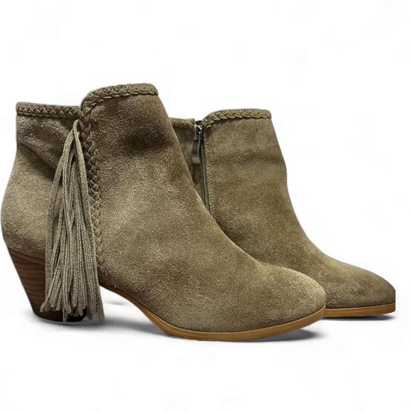 Franco Fortini “Ella” Ankle Booties in Griege - Picture 1 of 10